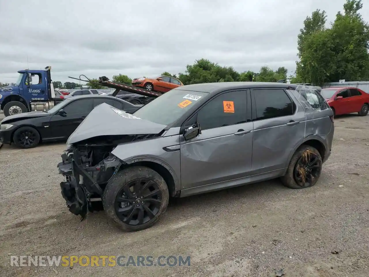 1 Photograph of a damaged car SALCL2FX2LH837089 LAND ROVER DISCOVERY 2020