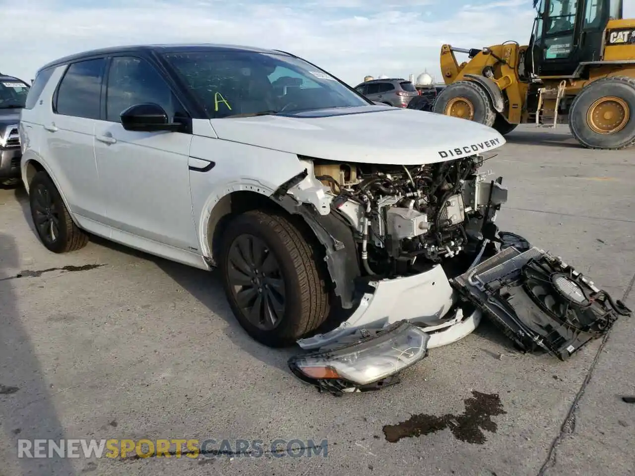 1 Photograph of a damaged car SALCL2FX5LH833683 LAND ROVER DISCOVERY 2020
