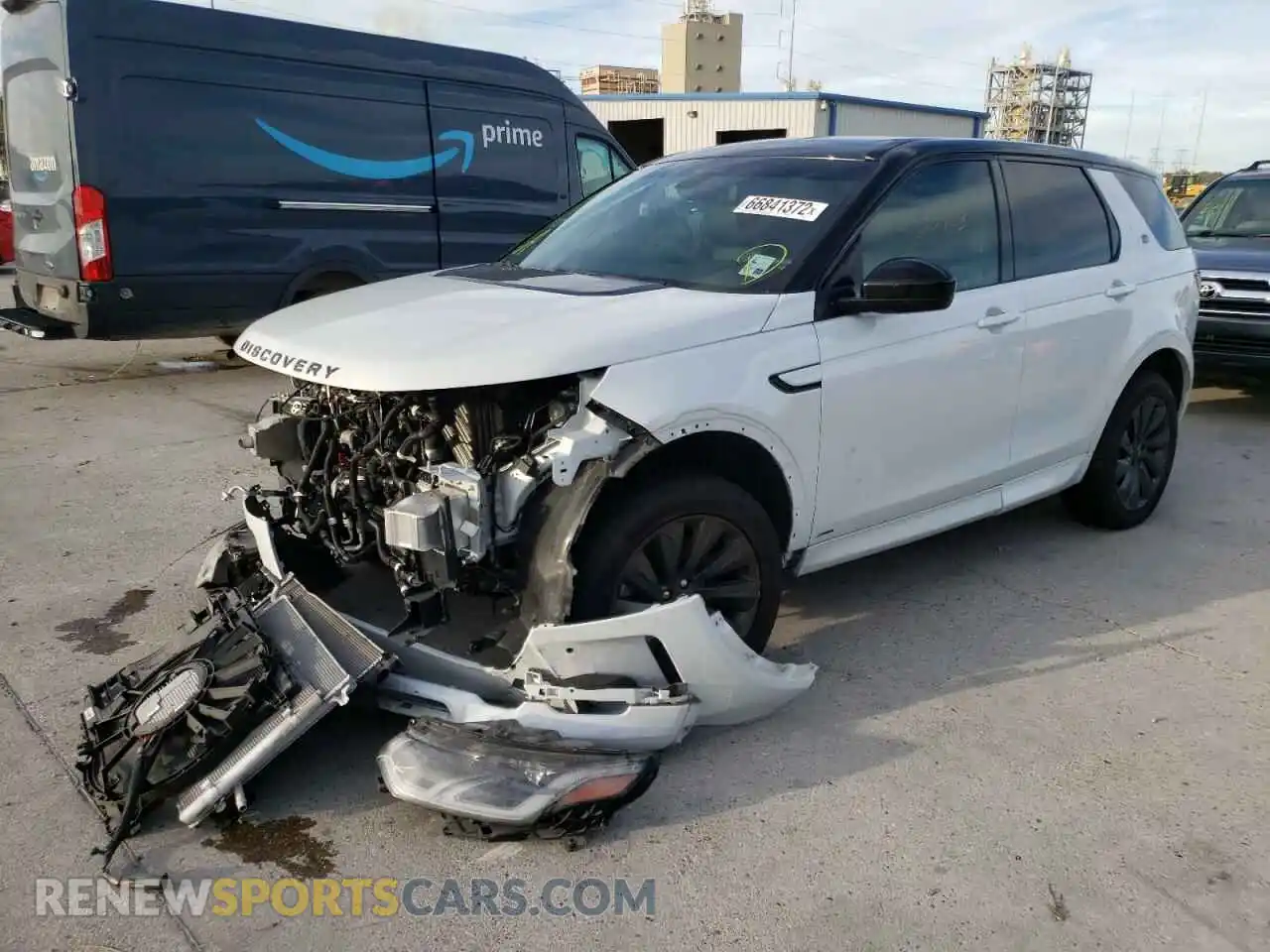 2 Photograph of a damaged car SALCL2FX5LH833683 LAND ROVER DISCOVERY 2020