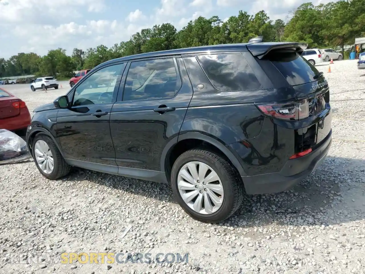 2 Photograph of a damaged car SALCP2FX1LH840148 LAND ROVER DISCOVERY 2020