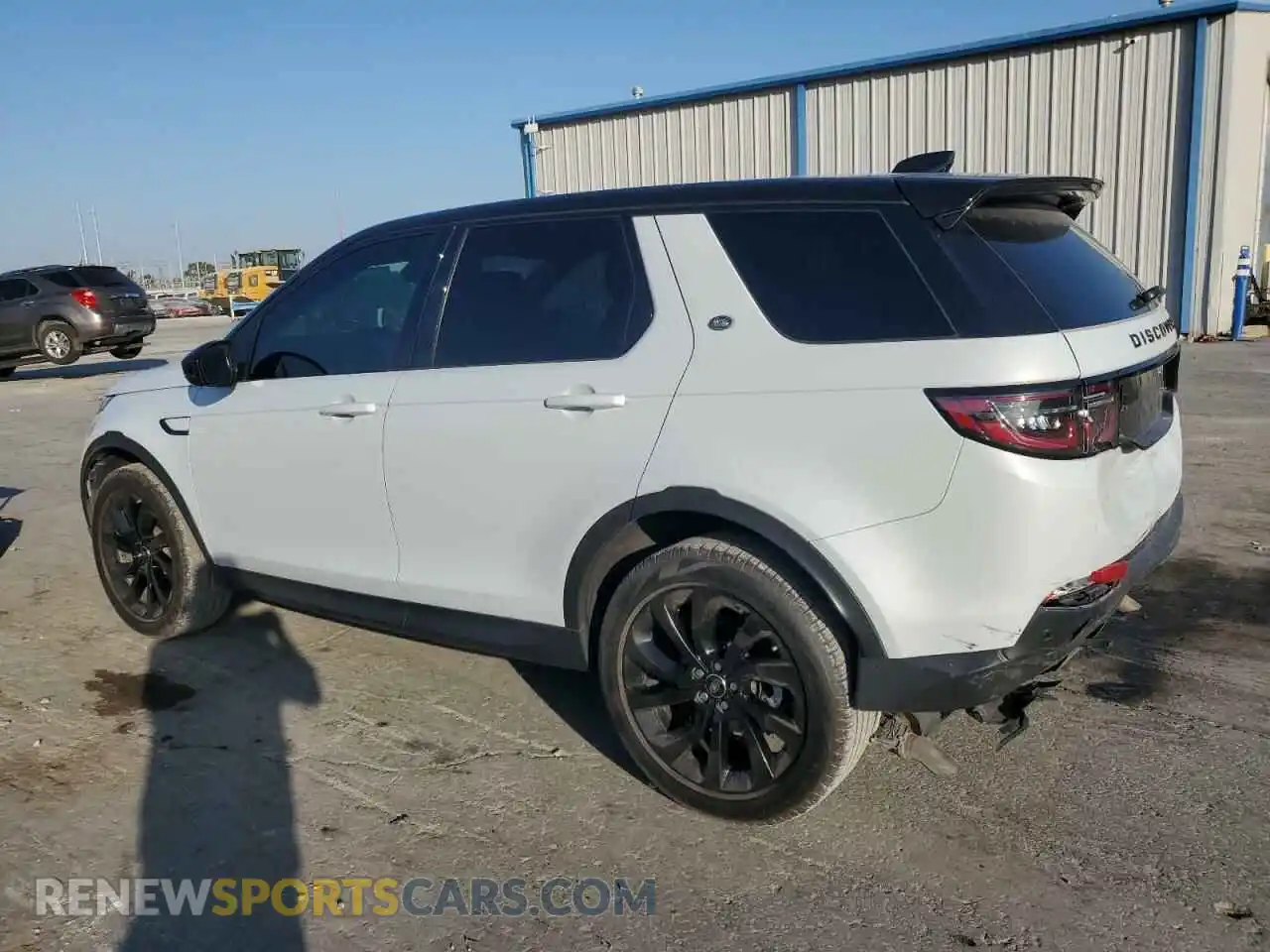 2 Photograph of a damaged car SALCP2FX1LH853417 LAND ROVER DISCOVERY 2020