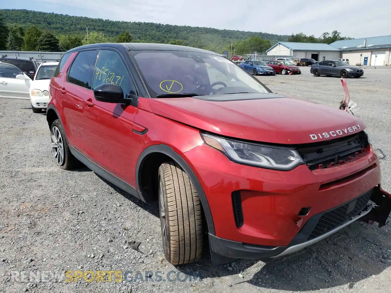 1 Photograph of a damaged car SALCP2FX3LH860840 LAND ROVER DISCOVERY 2020