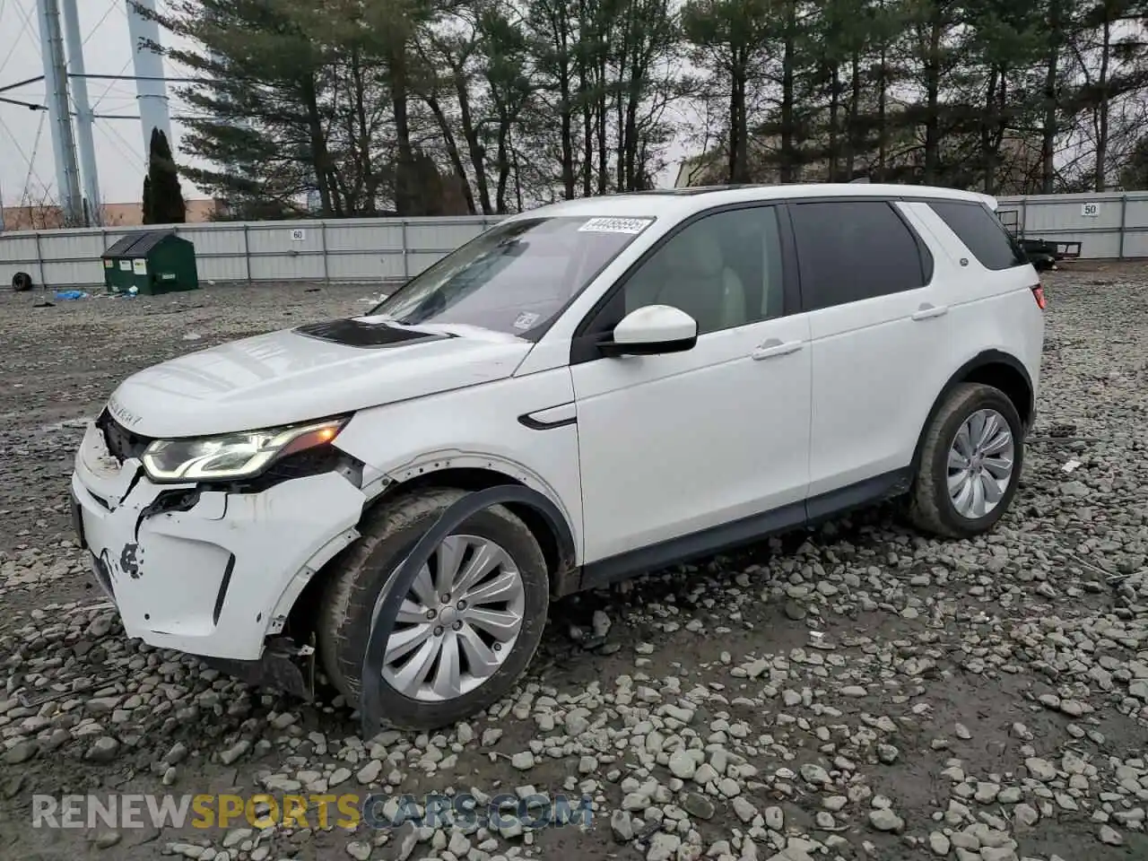 1 Photograph of a damaged car SALCP2FX6LH833485 LAND ROVER DISCOVERY 2020