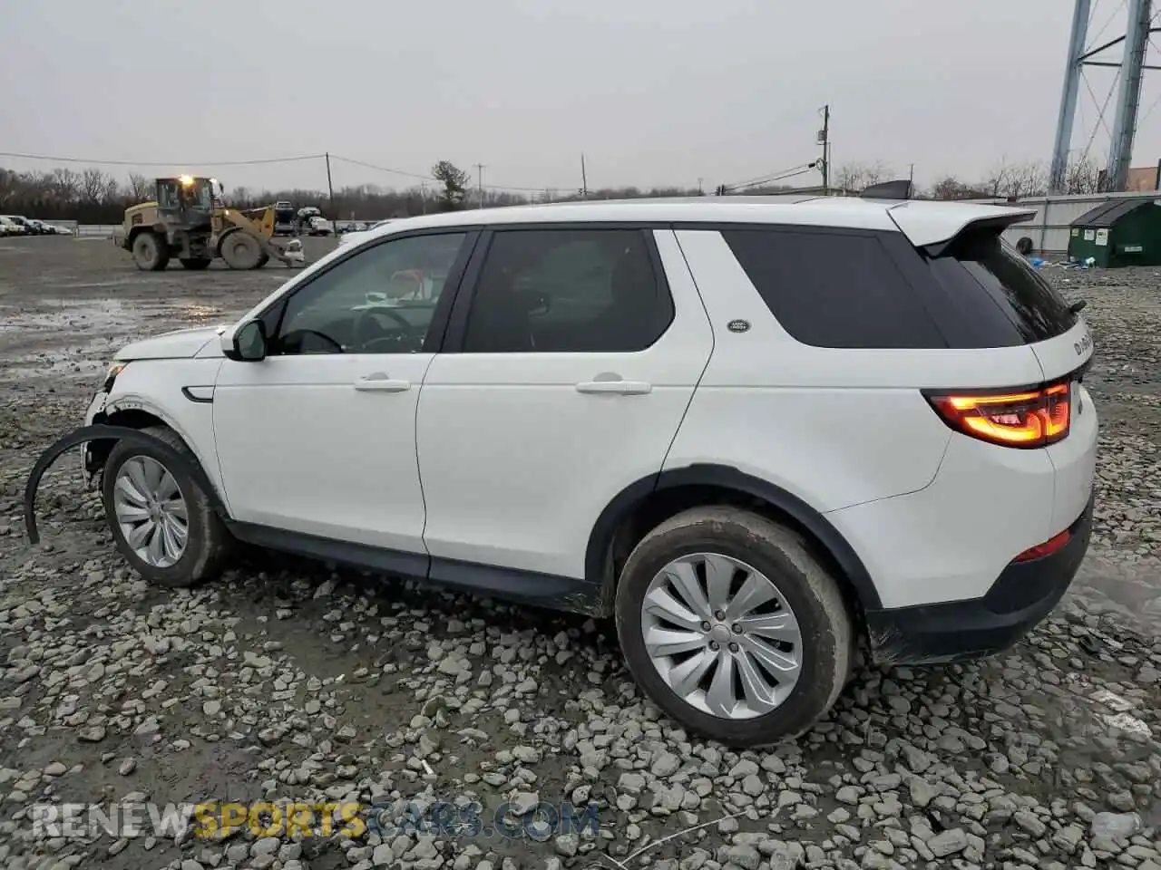2 Photograph of a damaged car SALCP2FX6LH833485 LAND ROVER DISCOVERY 2020