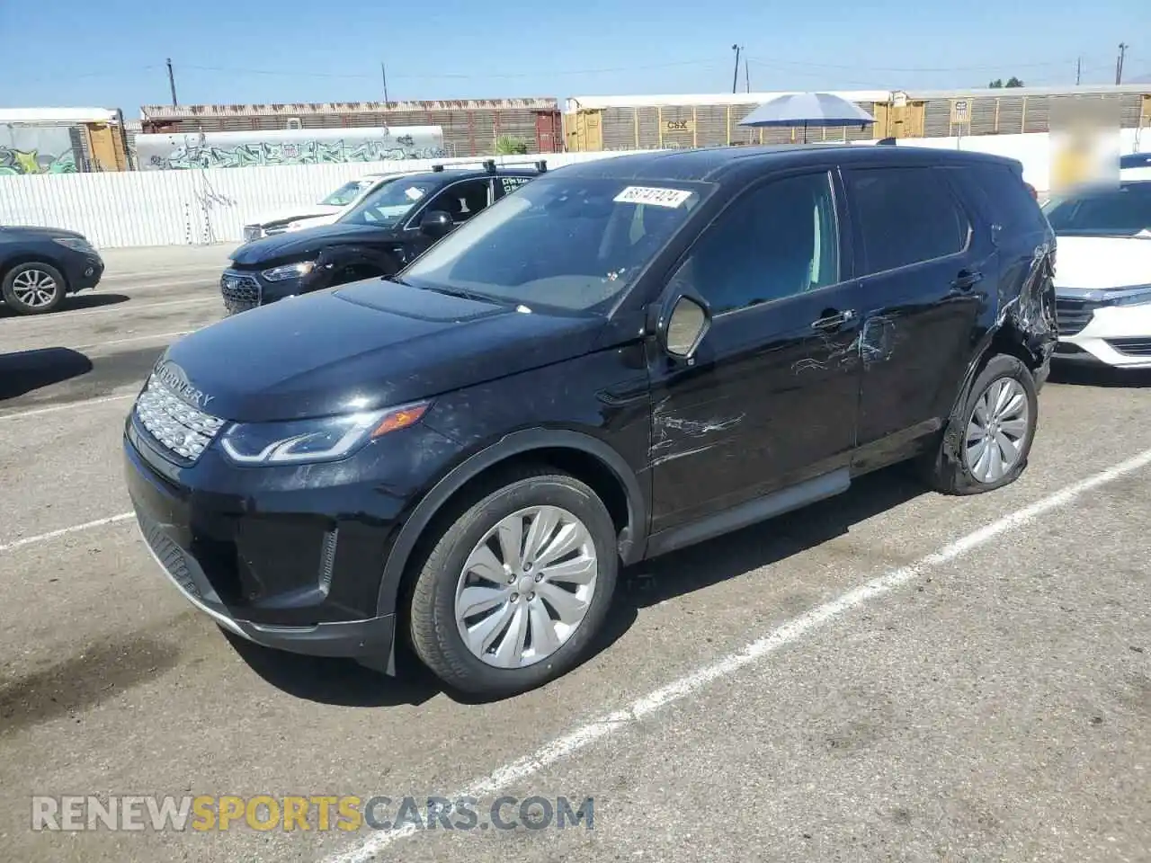 1 Photograph of a damaged car SALCP2FX6LH839643 LAND ROVER DISCOVERY 2020