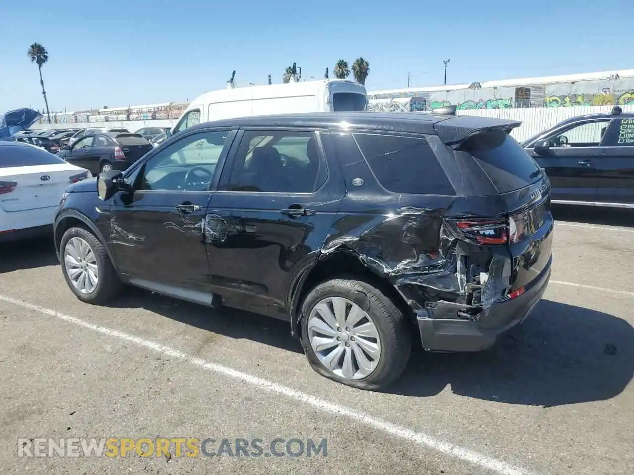 2 Photograph of a damaged car SALCP2FX6LH839643 LAND ROVER DISCOVERY 2020