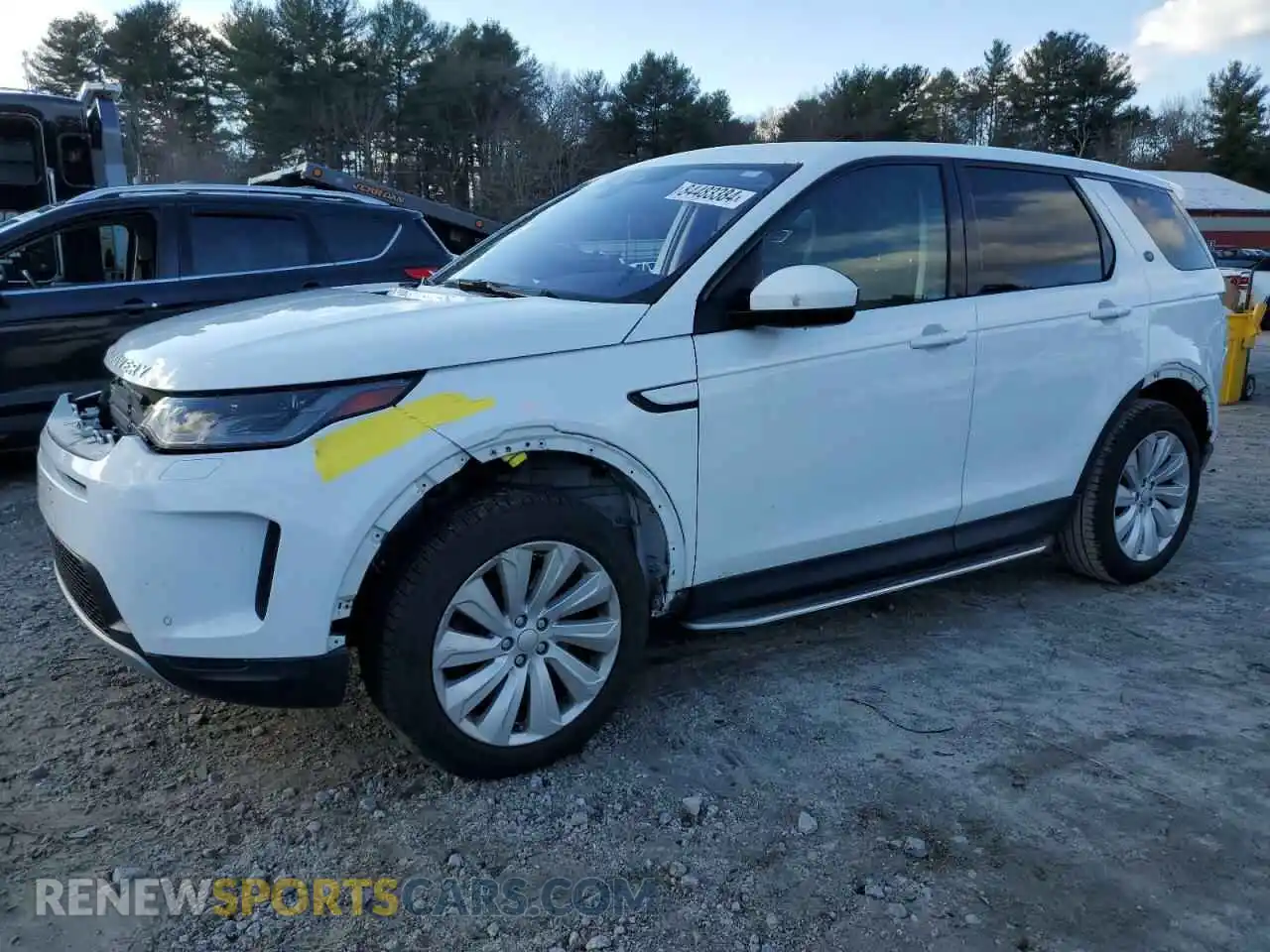 1 Photograph of a damaged car SALCP2FX6LH864431 LAND ROVER DISCOVERY 2020