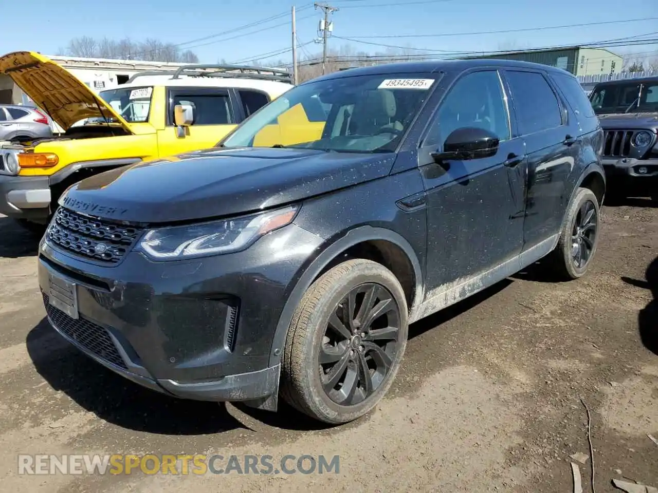 1 Photograph of a damaged car SALCP2FX8LH843922 LAND ROVER DISCOVERY 2020