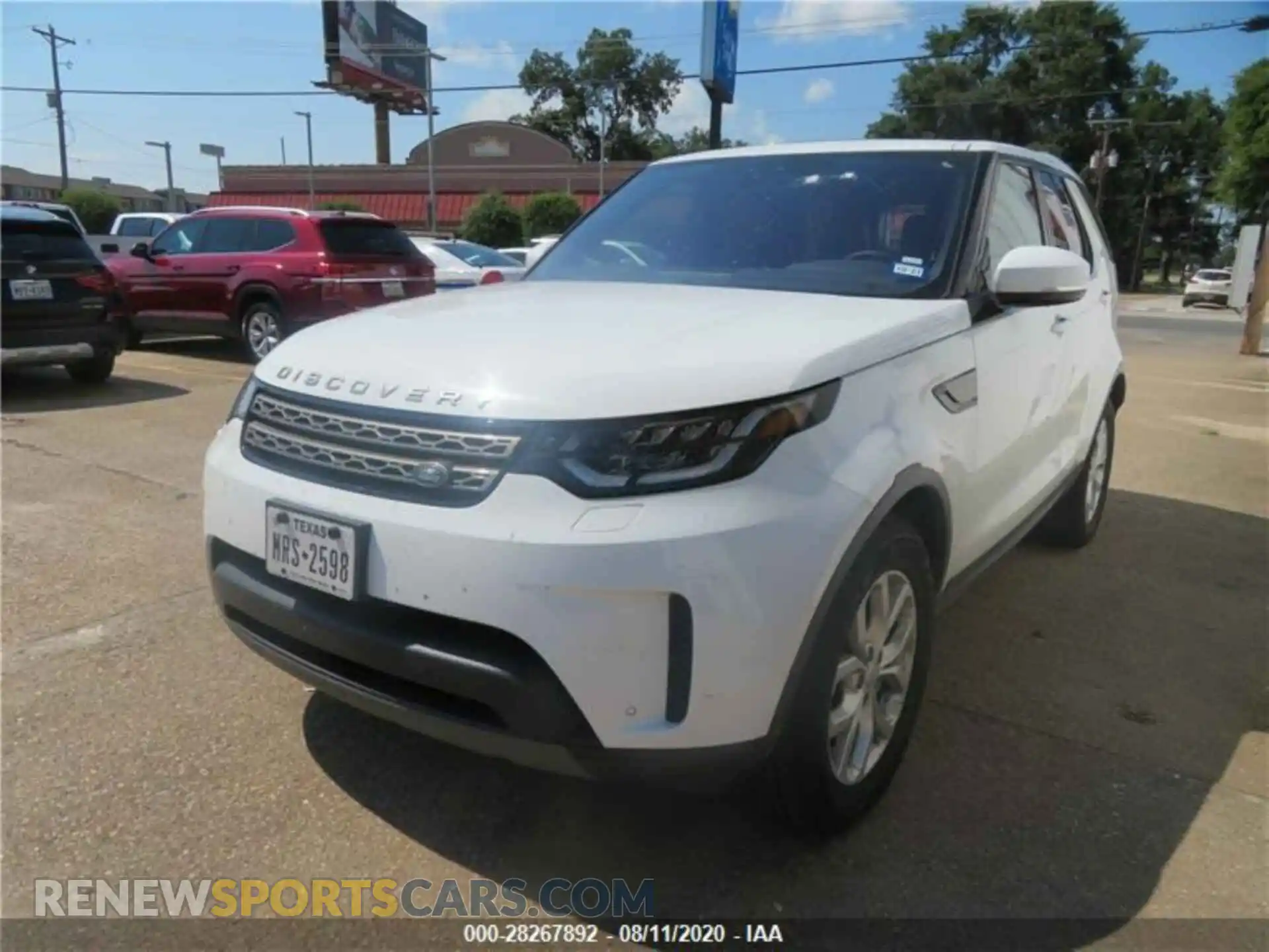 2 Photograph of a damaged car SALRG2RV1L2423183 LAND ROVER DISCOVERY 2020