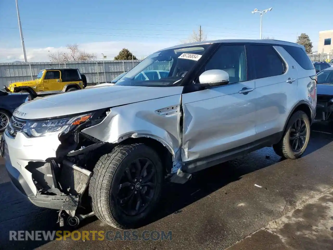 1 Photograph of a damaged car SALRG2RV1L2426696 LAND ROVER DISCOVERY 2020