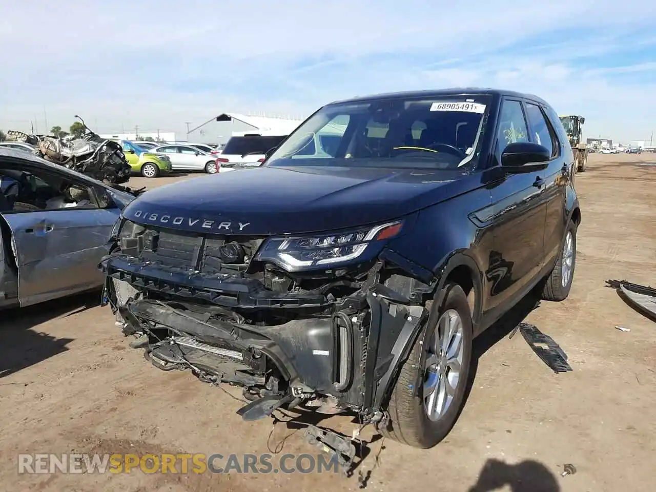2 Photograph of a damaged car SALRG2RV2L2428604 LAND ROVER DISCOVERY 2020