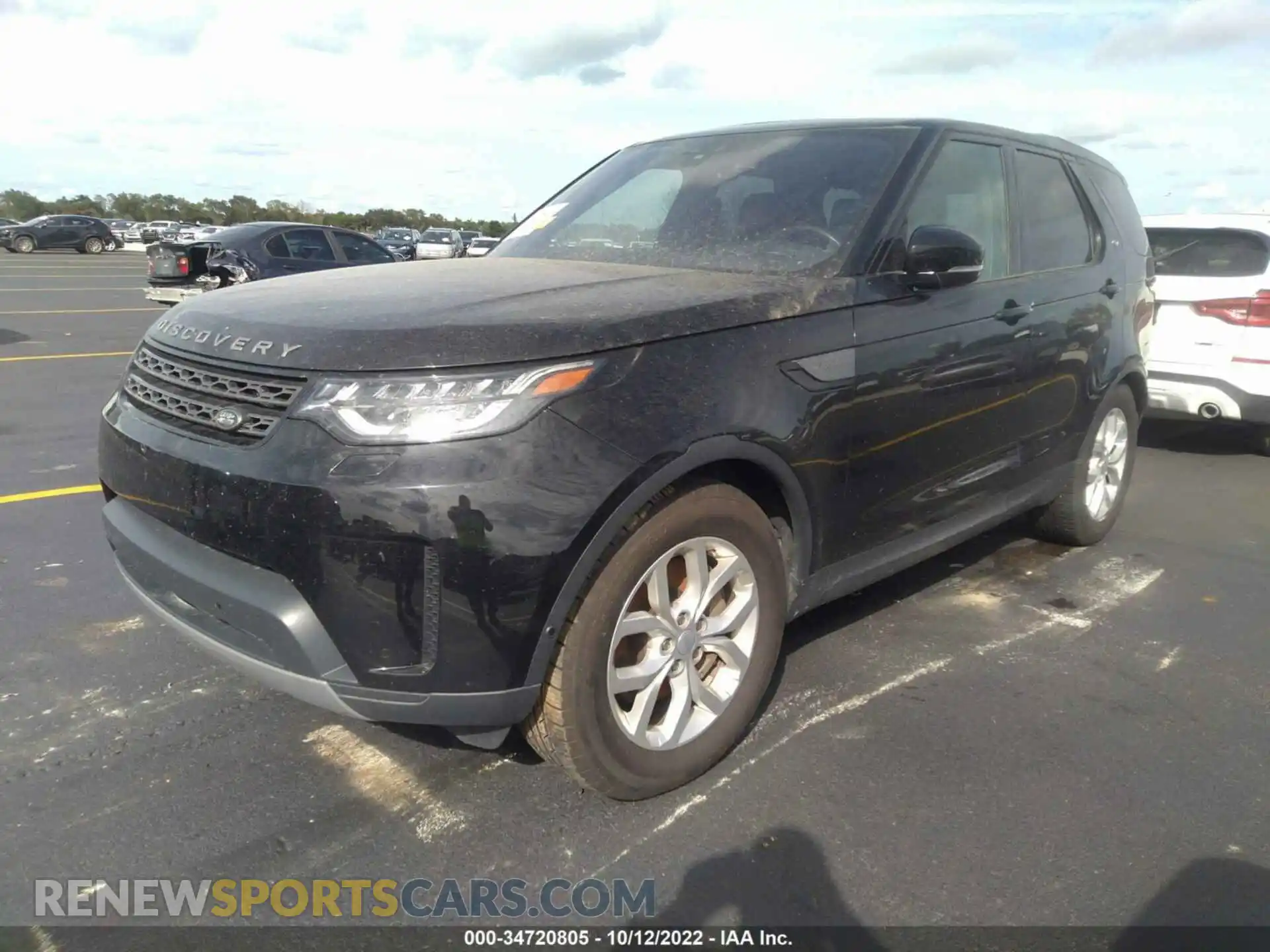 2 Фотография поврежденного автомобиля SALRG2RV3L2428708 LAND ROVER DISCOVERY 2020
