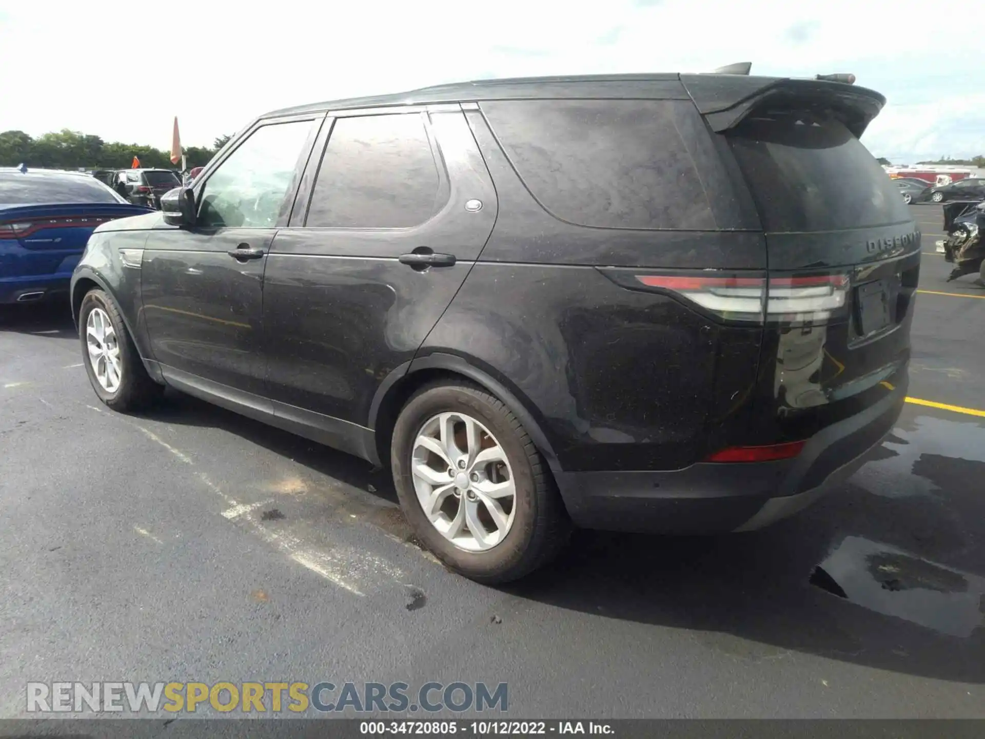 3 Фотография поврежденного автомобиля SALRG2RV3L2428708 LAND ROVER DISCOVERY 2020