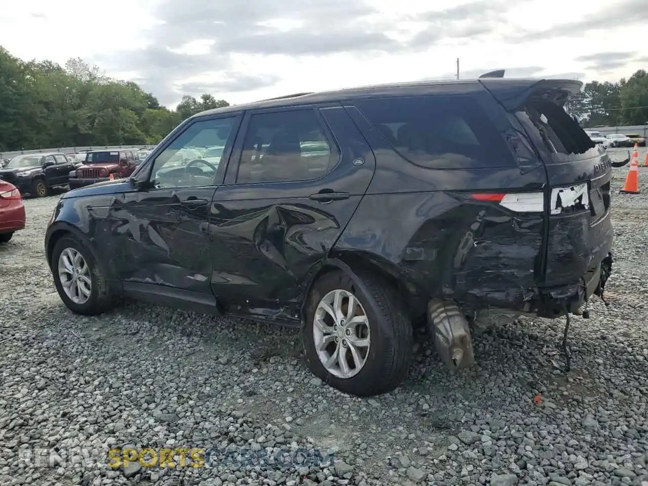 2 Фотография поврежденного автомобиля SALRG2RV8L2425979 LAND ROVER DISCOVERY 2020