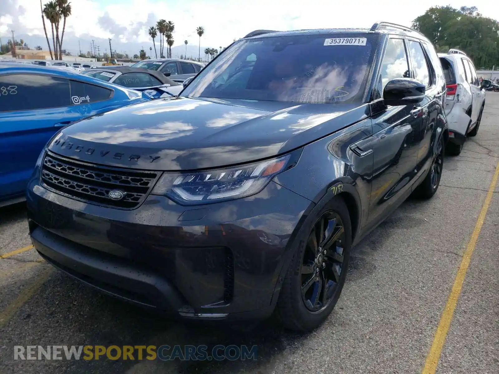 2 fotografías del automóvil dañado SALRT2RK6L2432303 LAND ROVER DISCOVERY 2020