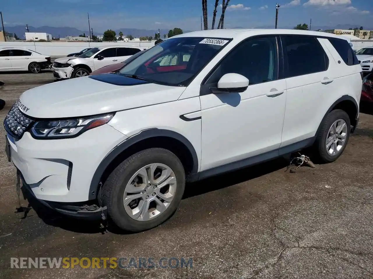 1 Photograph of a damaged car SALCJ2FX6MH889588 LAND ROVER DISCOVERY 2021