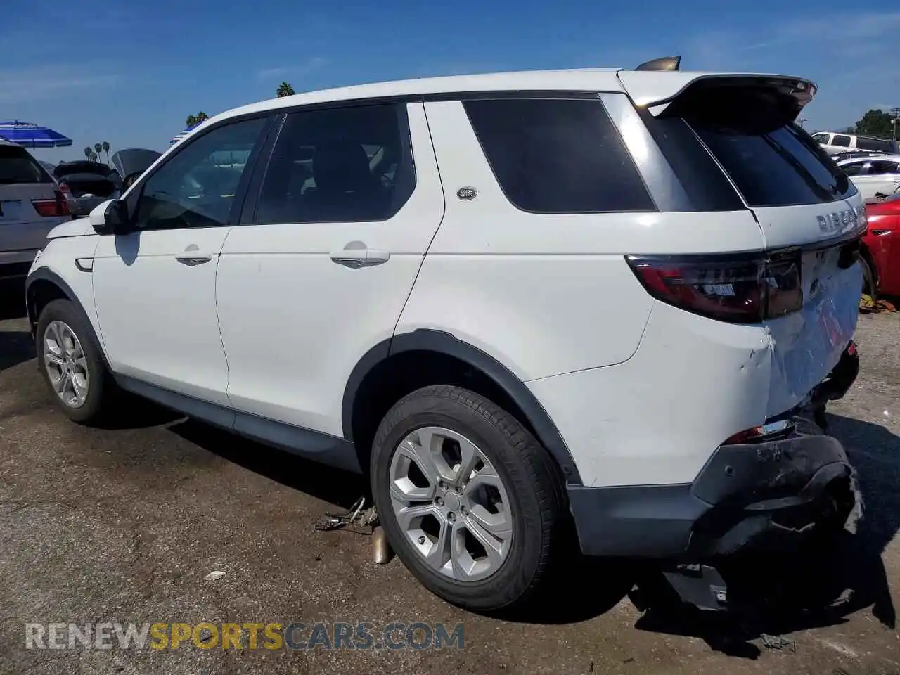 2 Photograph of a damaged car SALCJ2FX6MH889588 LAND ROVER DISCOVERY 2021