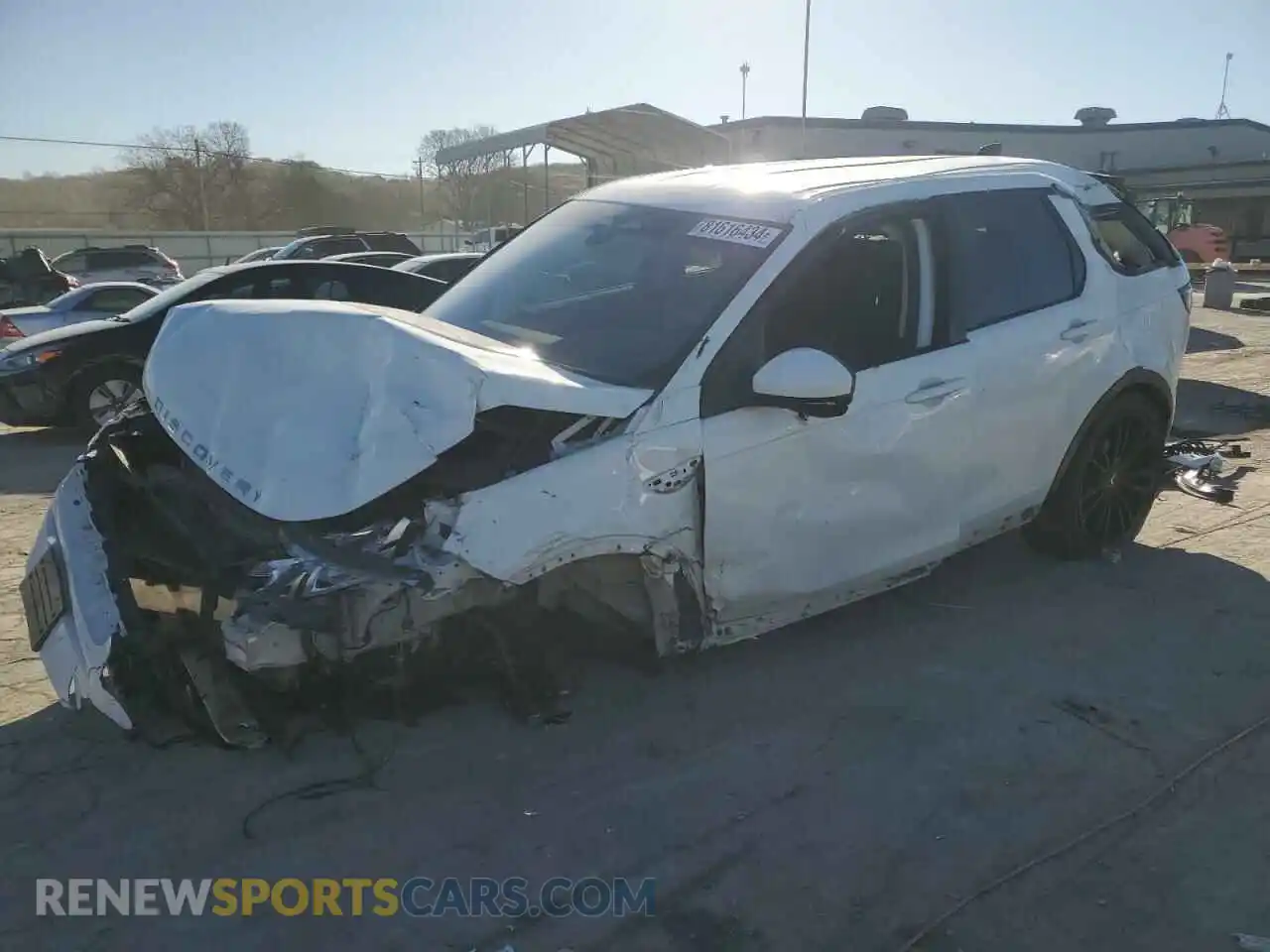 1 Photograph of a damaged car SALCJ2FX7MH883654 LAND ROVER DISCOVERY 2021