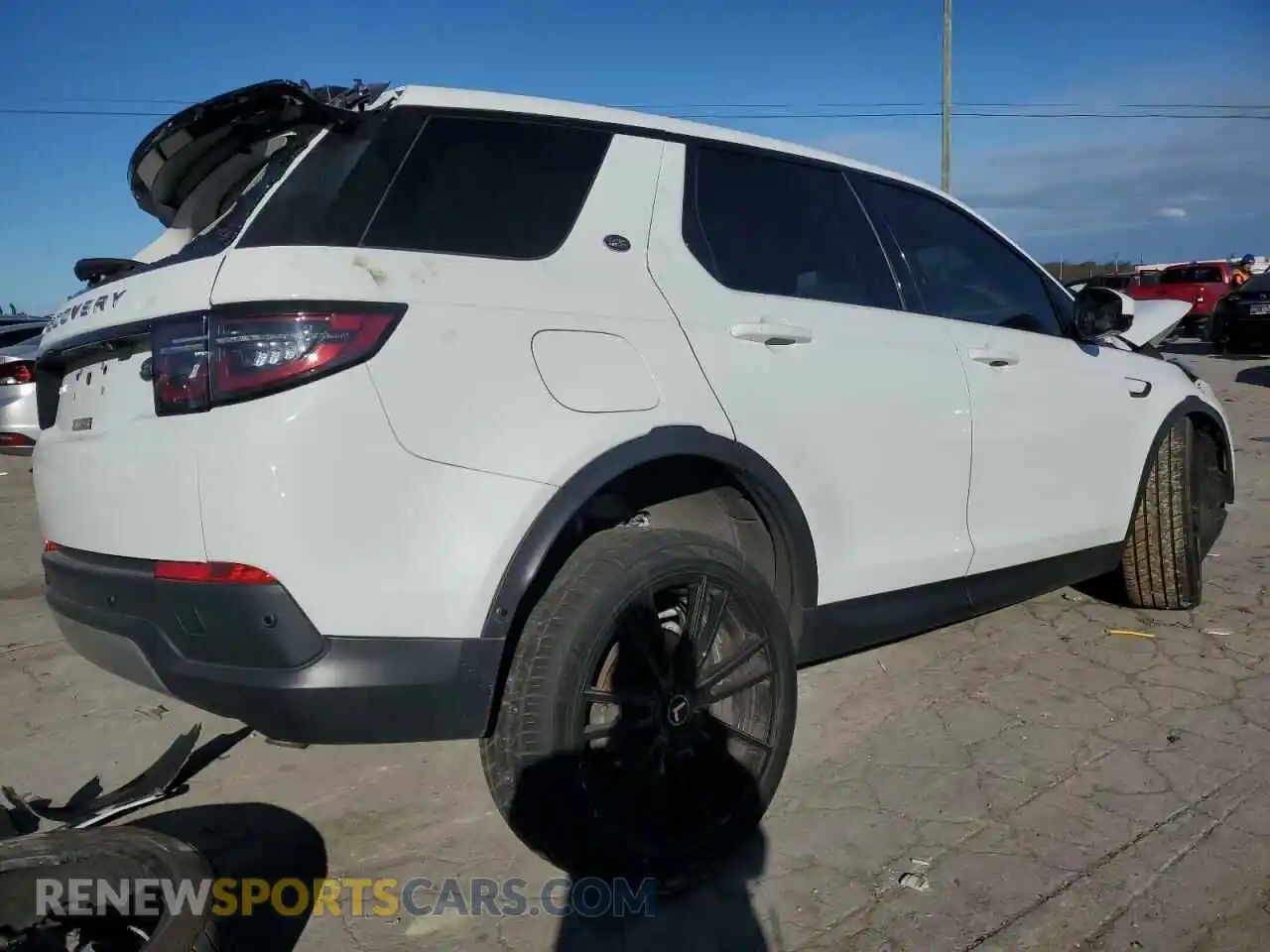 3 Photograph of a damaged car SALCJ2FX7MH883654 LAND ROVER DISCOVERY 2021
