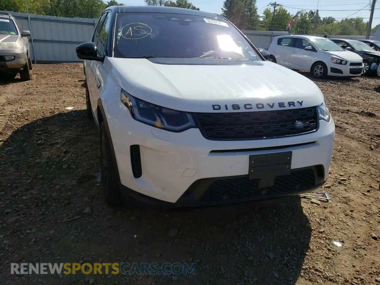 1 Photograph of a damaged car SALCJ2FX7MH902333 LAND ROVER DISCOVERY 2021