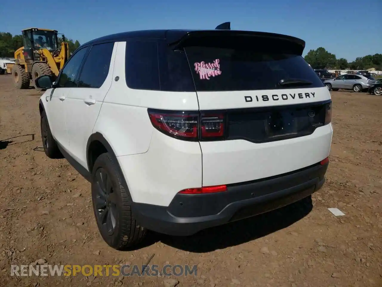 3 Photograph of a damaged car SALCJ2FX7MH902333 LAND ROVER DISCOVERY 2021
