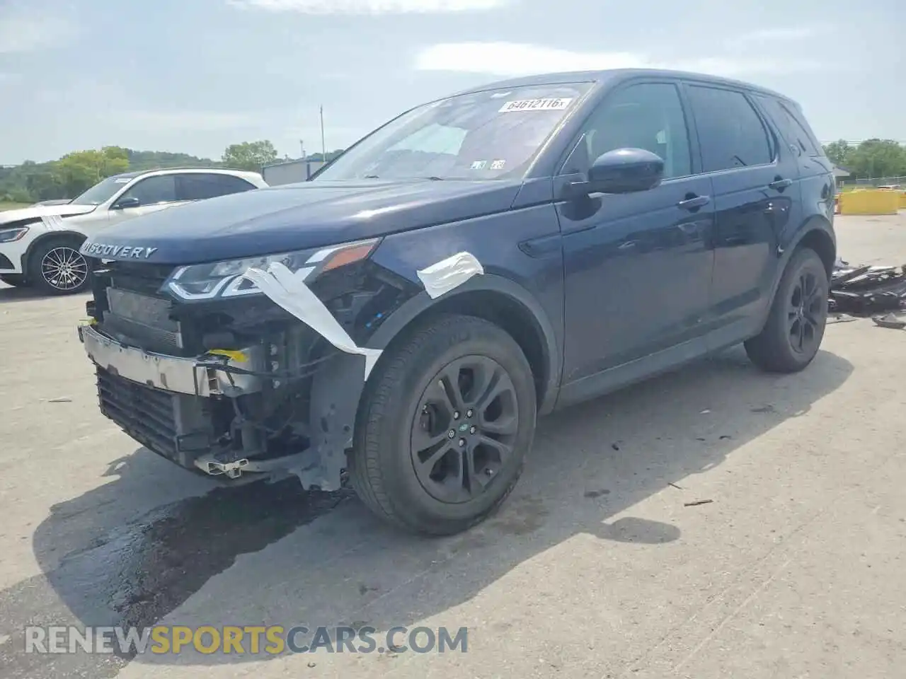 1 Photograph of a damaged car SALCJ2FX7MH905202 LAND ROVER DISCOVERY 2021