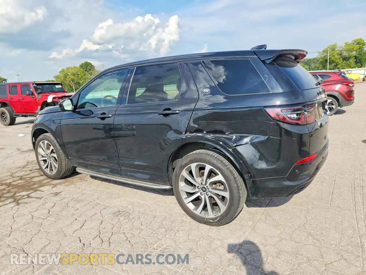 2 fotografías del automóvil dañado SALCL2FX3MH887453 LAND ROVER DISCOVERY 2021