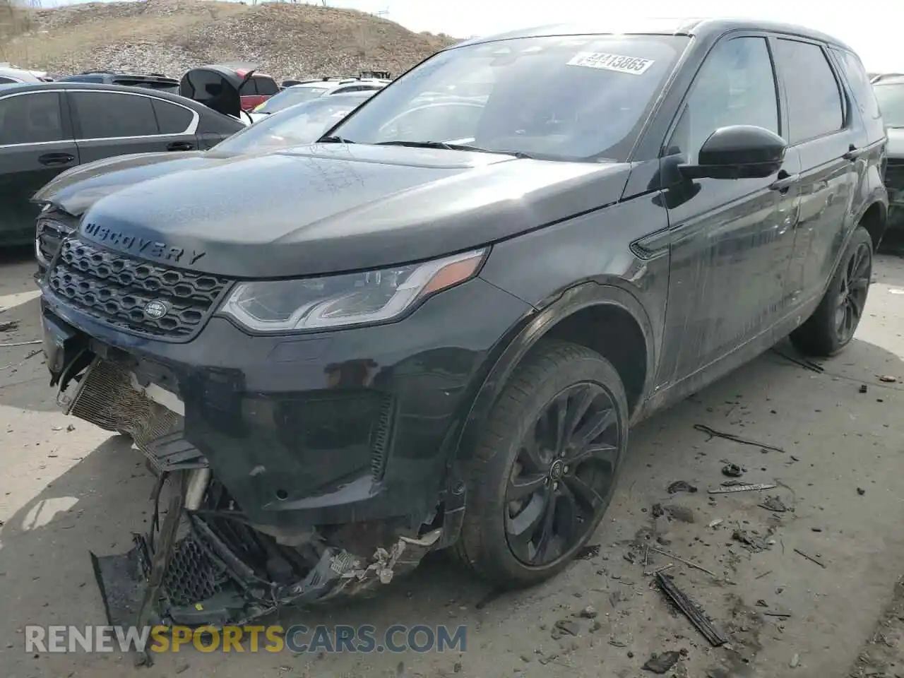 1 Photograph of a damaged car SALCL2FX4MH889955 LAND ROVER DISCOVERY 2021