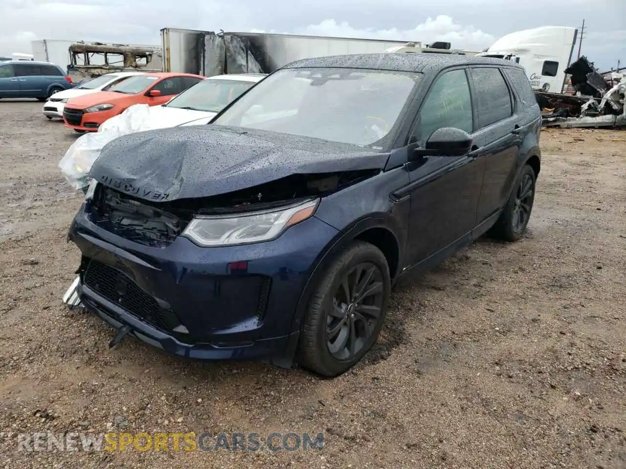 2 Photograph of a damaged car SALCL2FX5MH889866 LAND ROVER DISCOVERY 2021