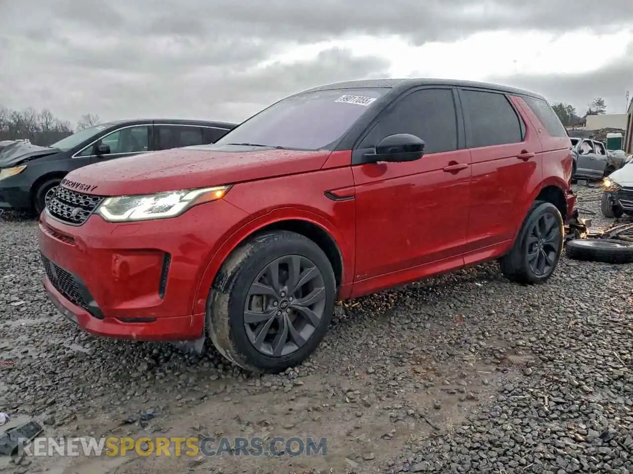 1 Photograph of a damaged car SALCL2FX7MH887892 LAND ROVER DISCOVERY 2021