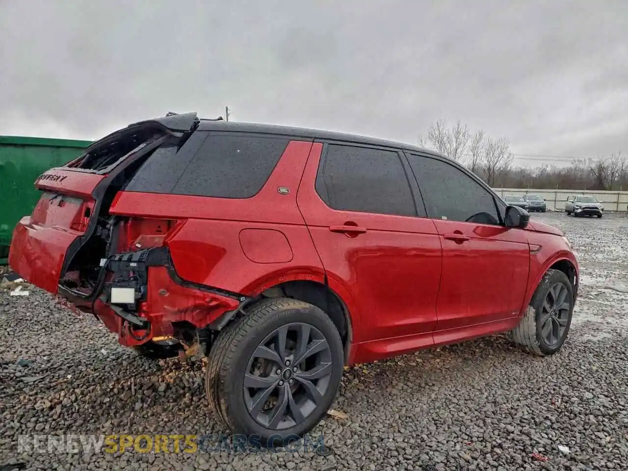 3 Photograph of a damaged car SALCL2FX7MH887892 LAND ROVER DISCOVERY 2021