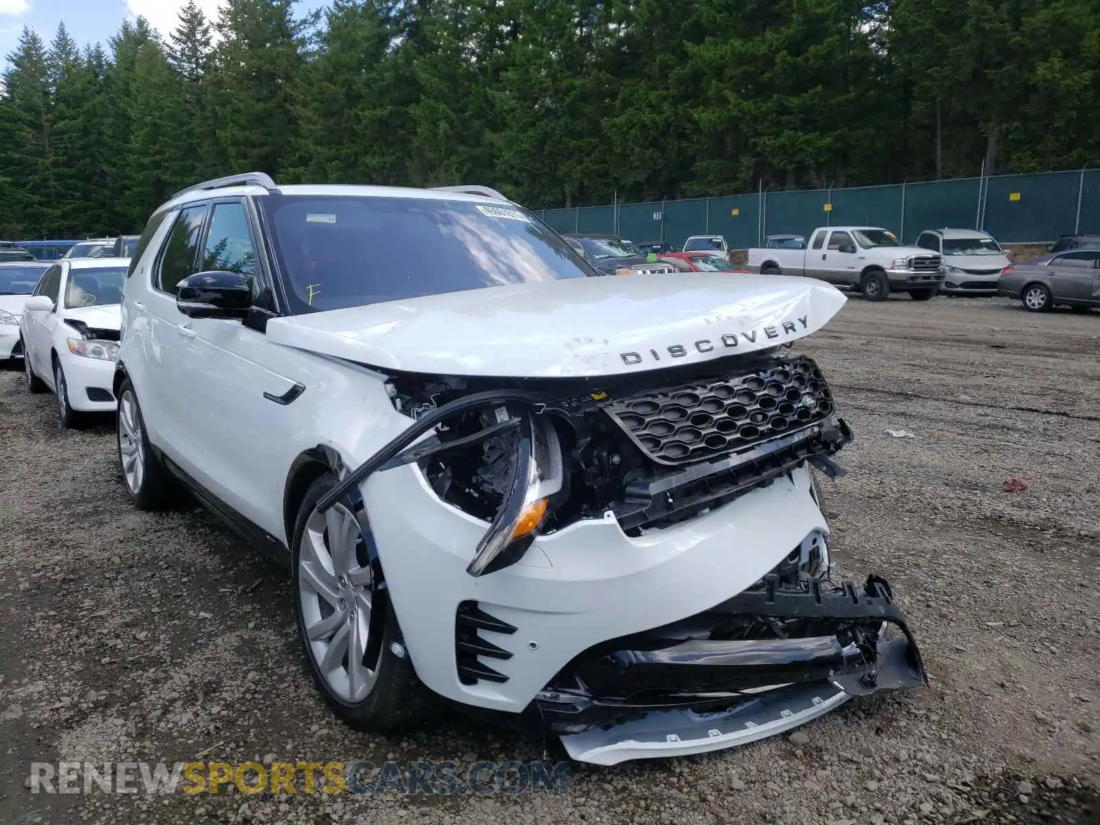 1 Photograph of a damaged car SALRM4RU2M2451913 LAND ROVER DISCOVERY 2021
