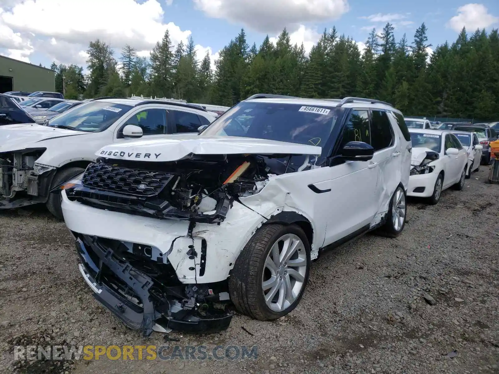 2 Photograph of a damaged car SALRM4RU2M2451913 LAND ROVER DISCOVERY 2021