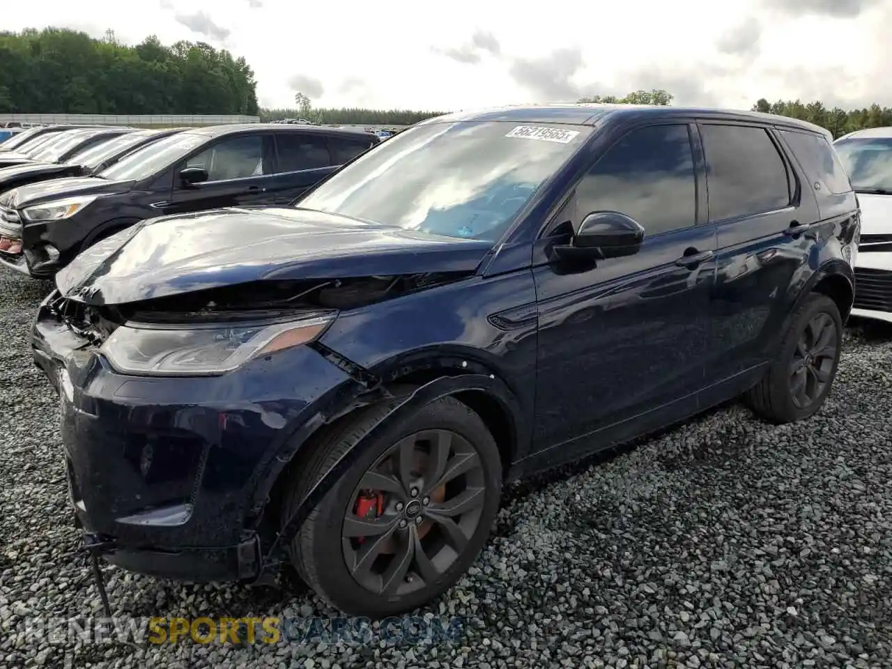 1 Photograph of a damaged car SALCL2FX1NH908043 LAND ROVER DISCOVERY 2022
