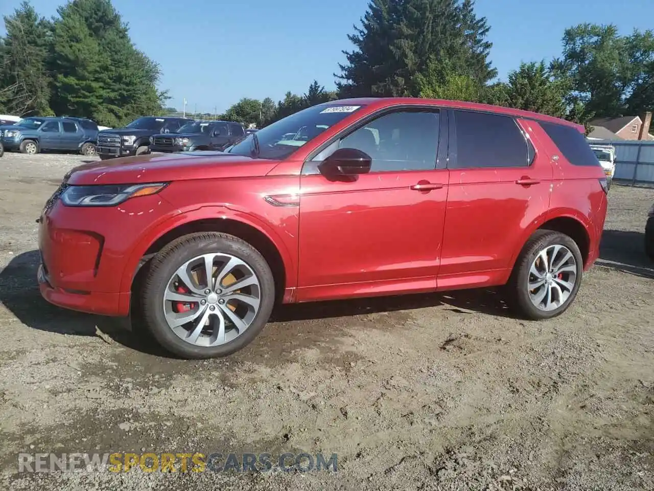 1 Photograph of a damaged car SALCL2FX7NH909293 LAND ROVER DISCOVERY 2022