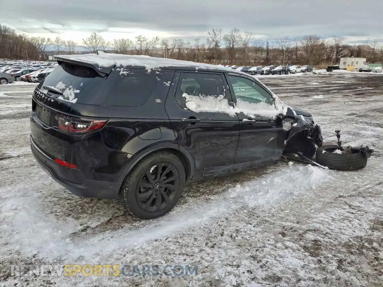 3 Photograph of a damaged car SALCP2FX1NH905941 LAND ROVER DISCOVERY 2022