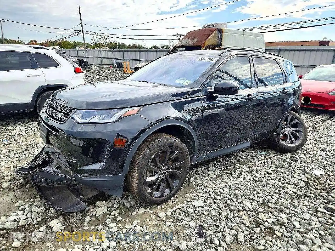 1 Photograph of a damaged car SALCP2FX2NH913790 LAND ROVER DISCOVERY 2022