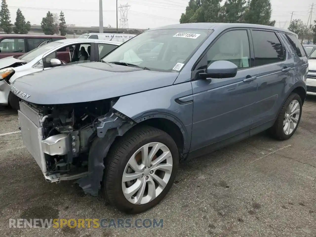 1 fotografías del automóvil dañado SALCP2FX0PH333313 LAND ROVER DISCOVERY 2023