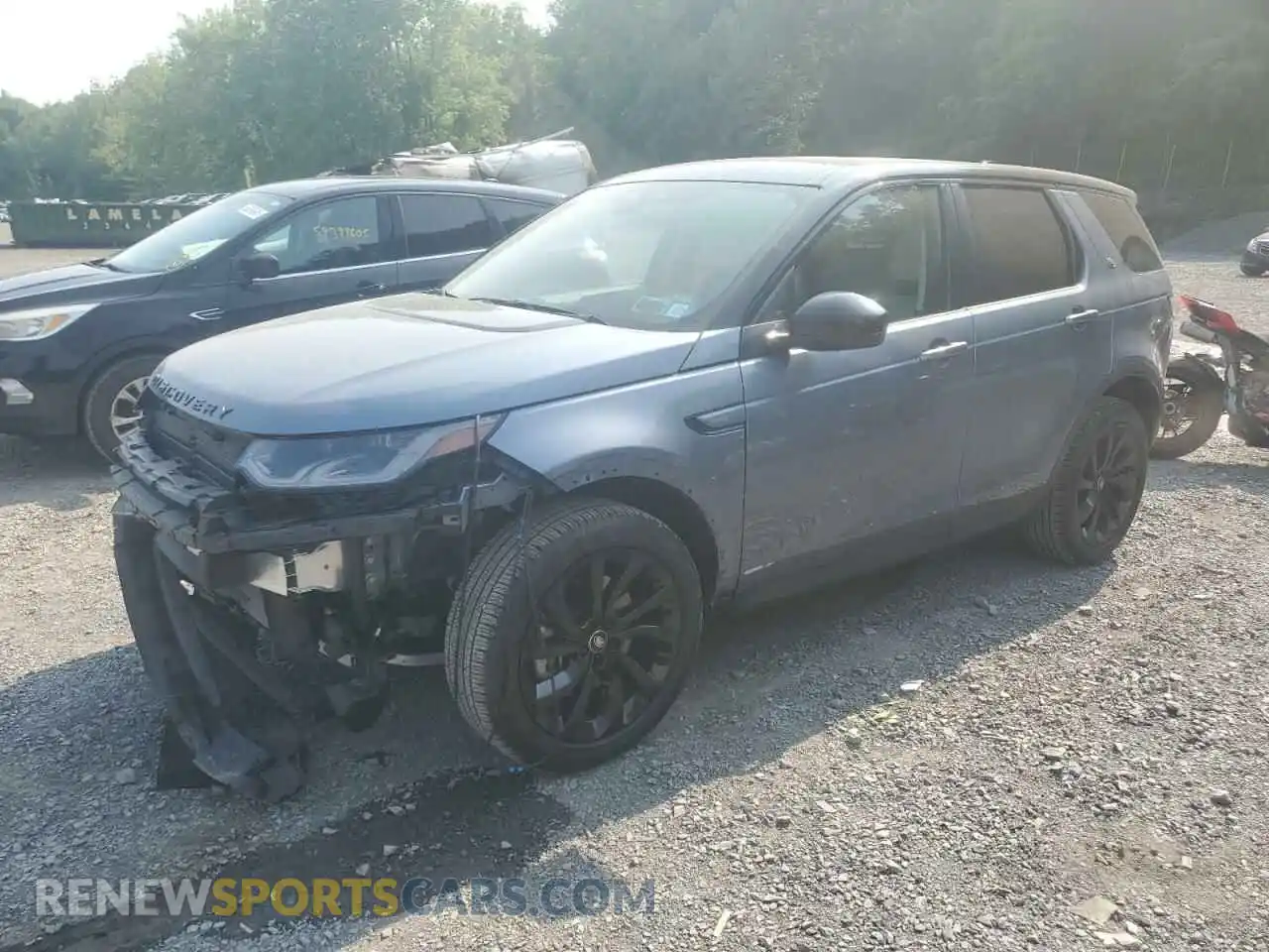 1 Photograph of a damaged car SALCP2FX2PH322734 LAND ROVER DISCOVERY 2023