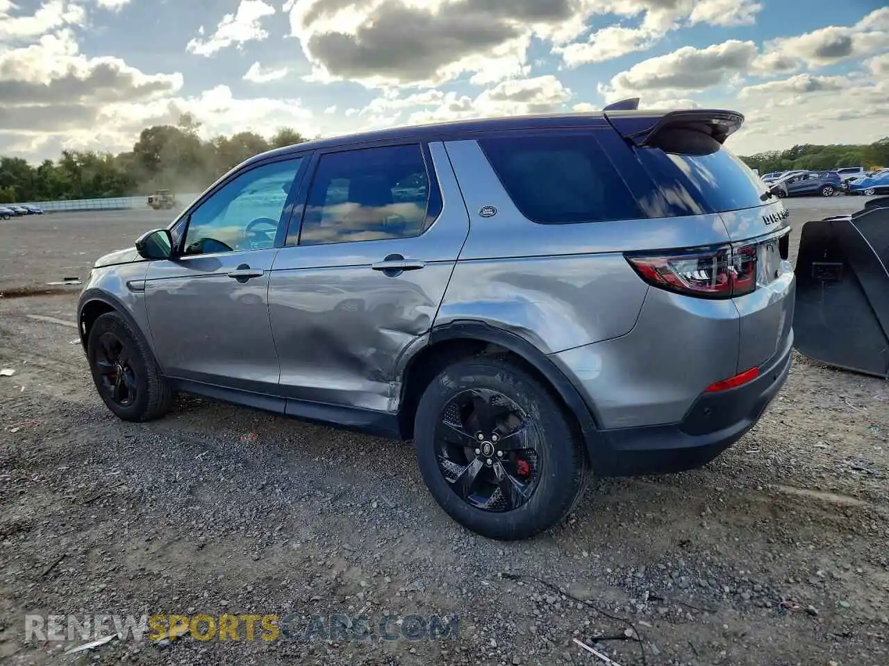 2 fotografías del automóvil dañado SALCP2FX9PH336078 LAND ROVER DISCOVERY 2023