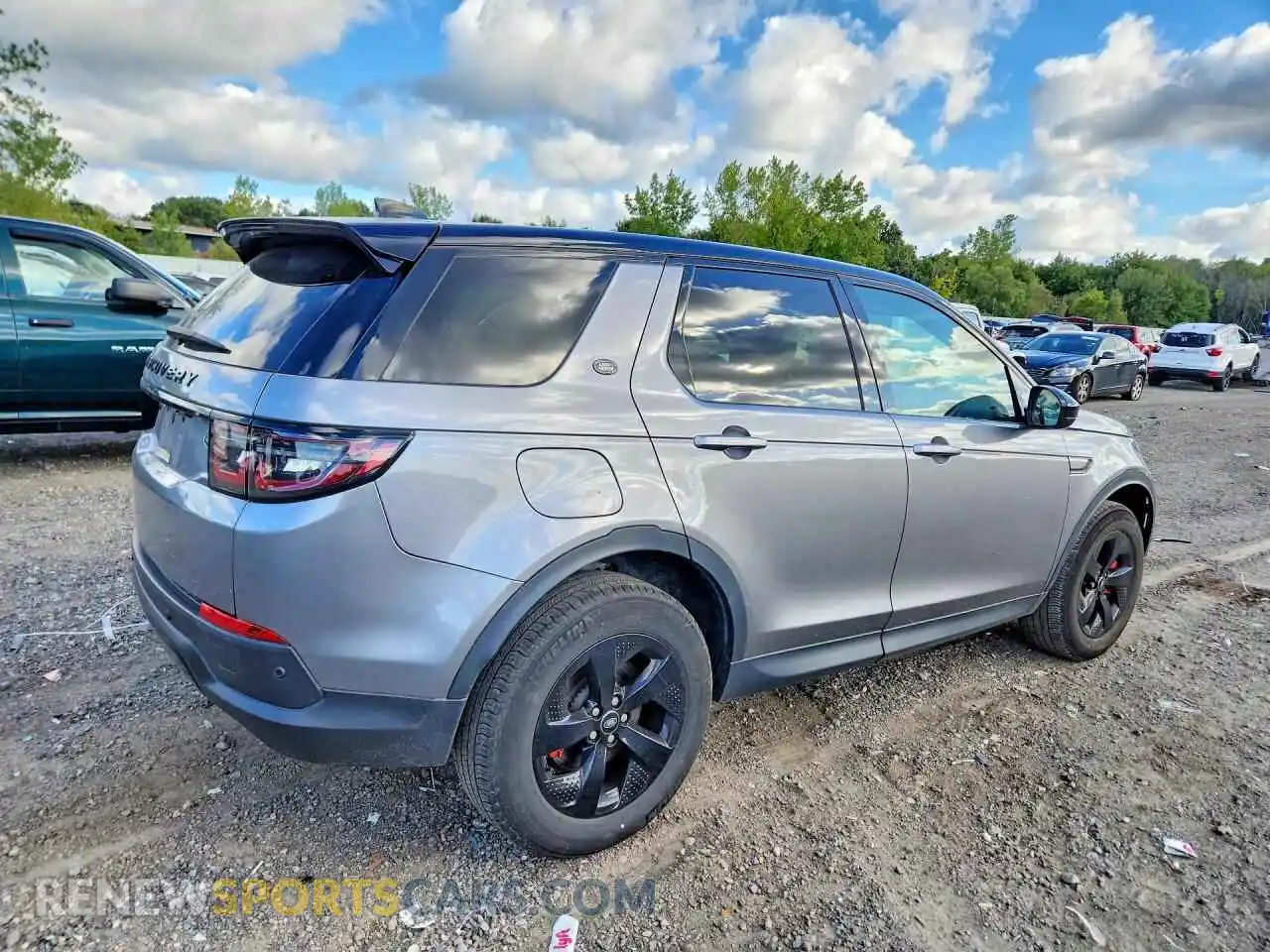 3 fotografías del automóvil dañado SALCP2FX9PH336078 LAND ROVER DISCOVERY 2023
