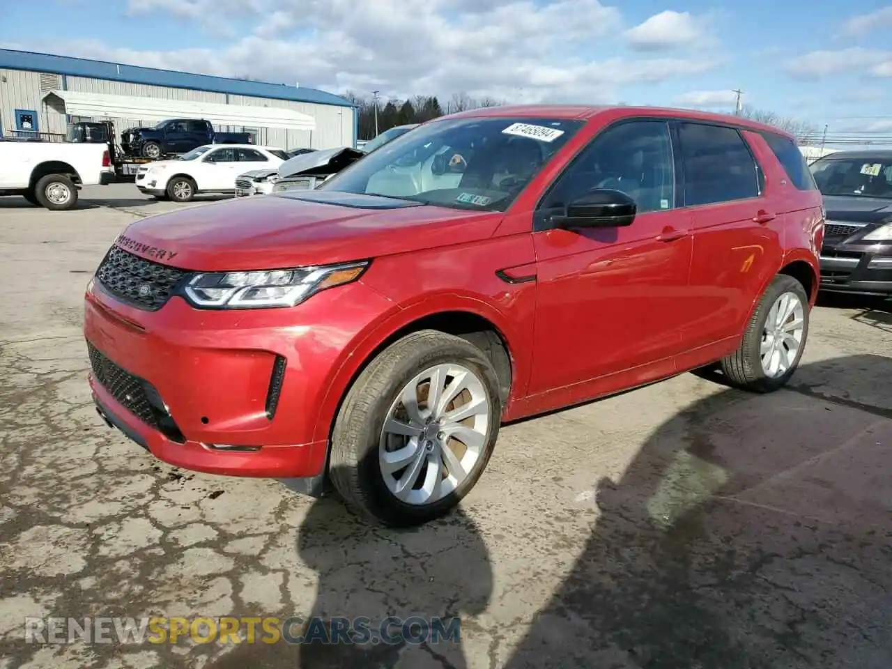 1 Photograph of a damaged car SALCT2FX8PH916787 LAND ROVER DISCOVERY 2023