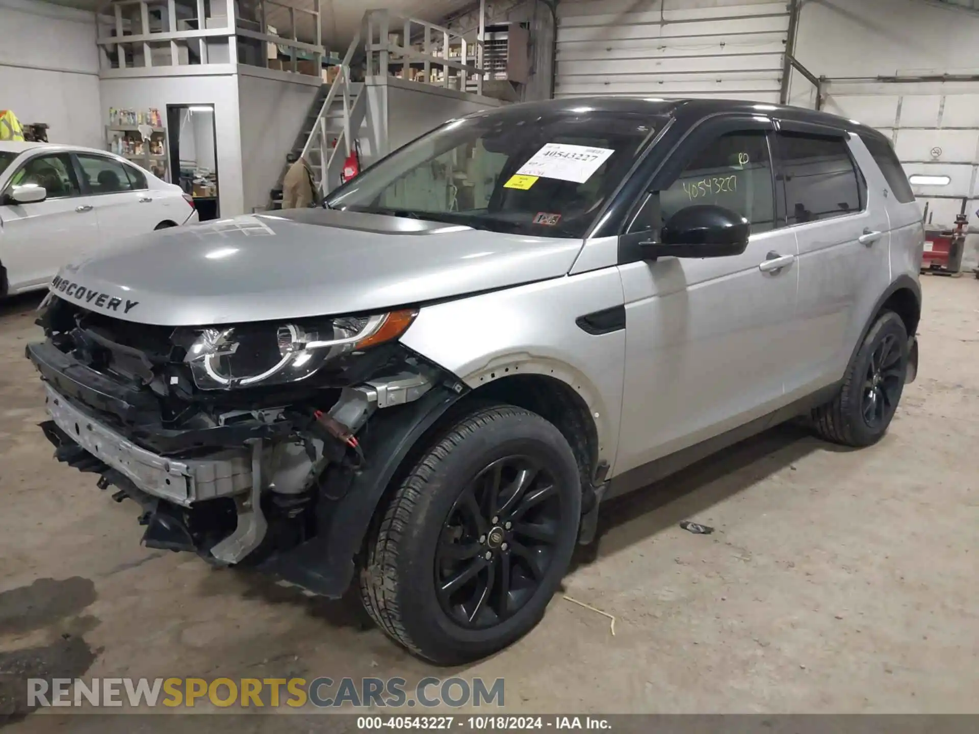 2 fotografías del automóvil dañado SALCP2FX3KH828775 LAND ROVER DISCOVERY SPORT 2019