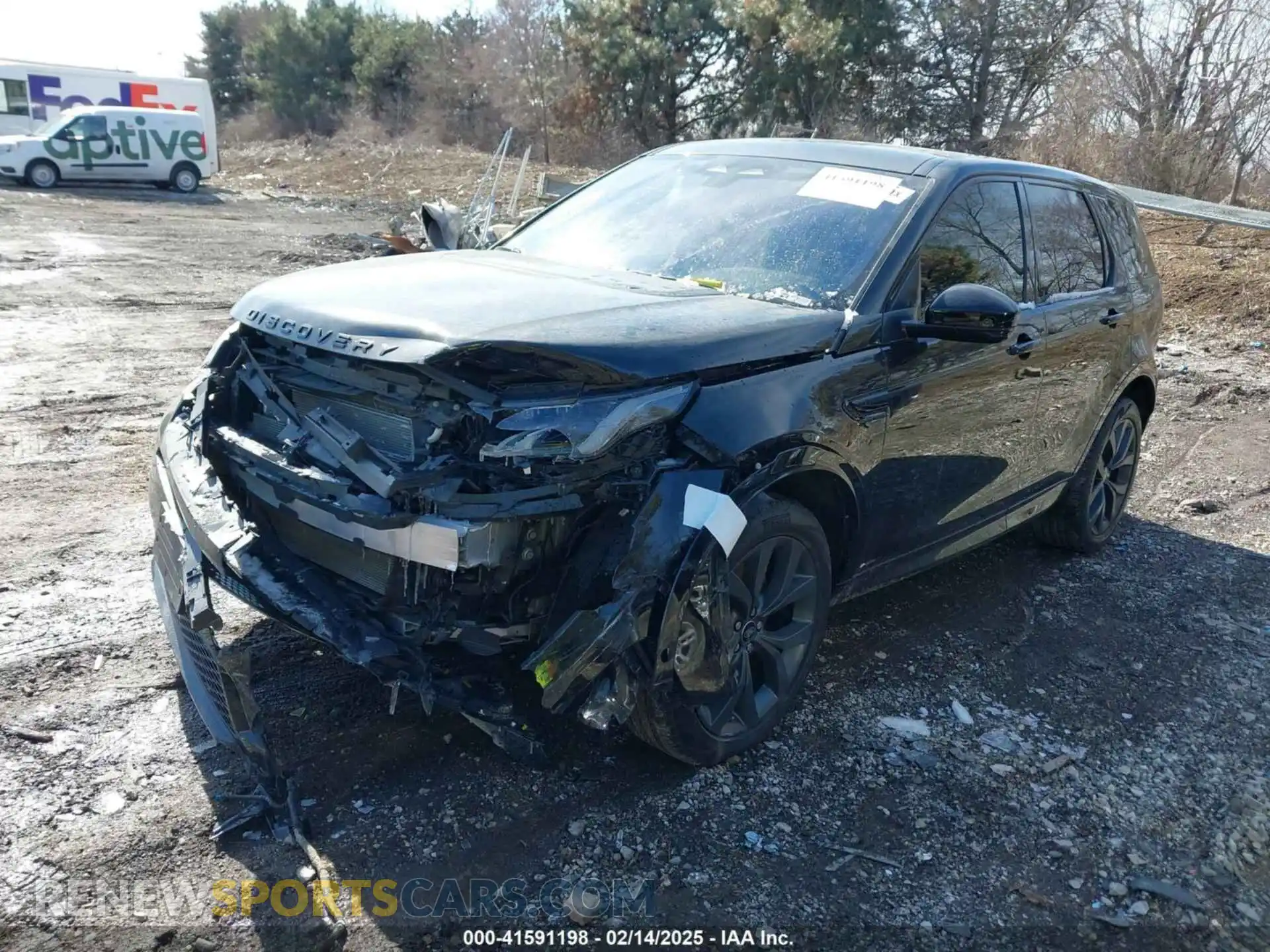 2 Photograph of a damaged car SALCL2FX7MH885608 LAND ROVER DISCOVERY SPORT 2021