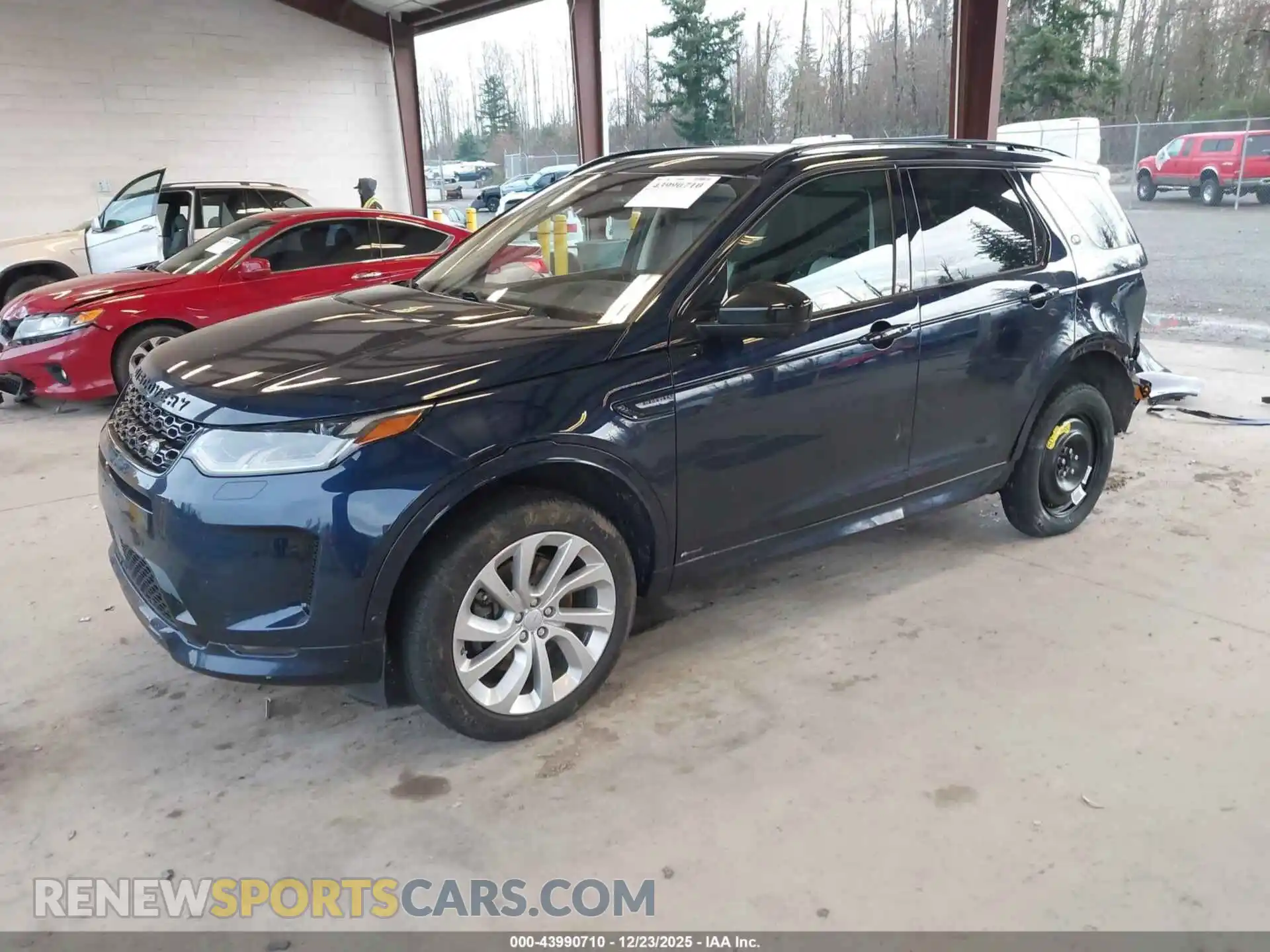 2 Photograph of a damaged car SALCL2FX9MH884296 LAND ROVER DISCOVERY SPORT 2021