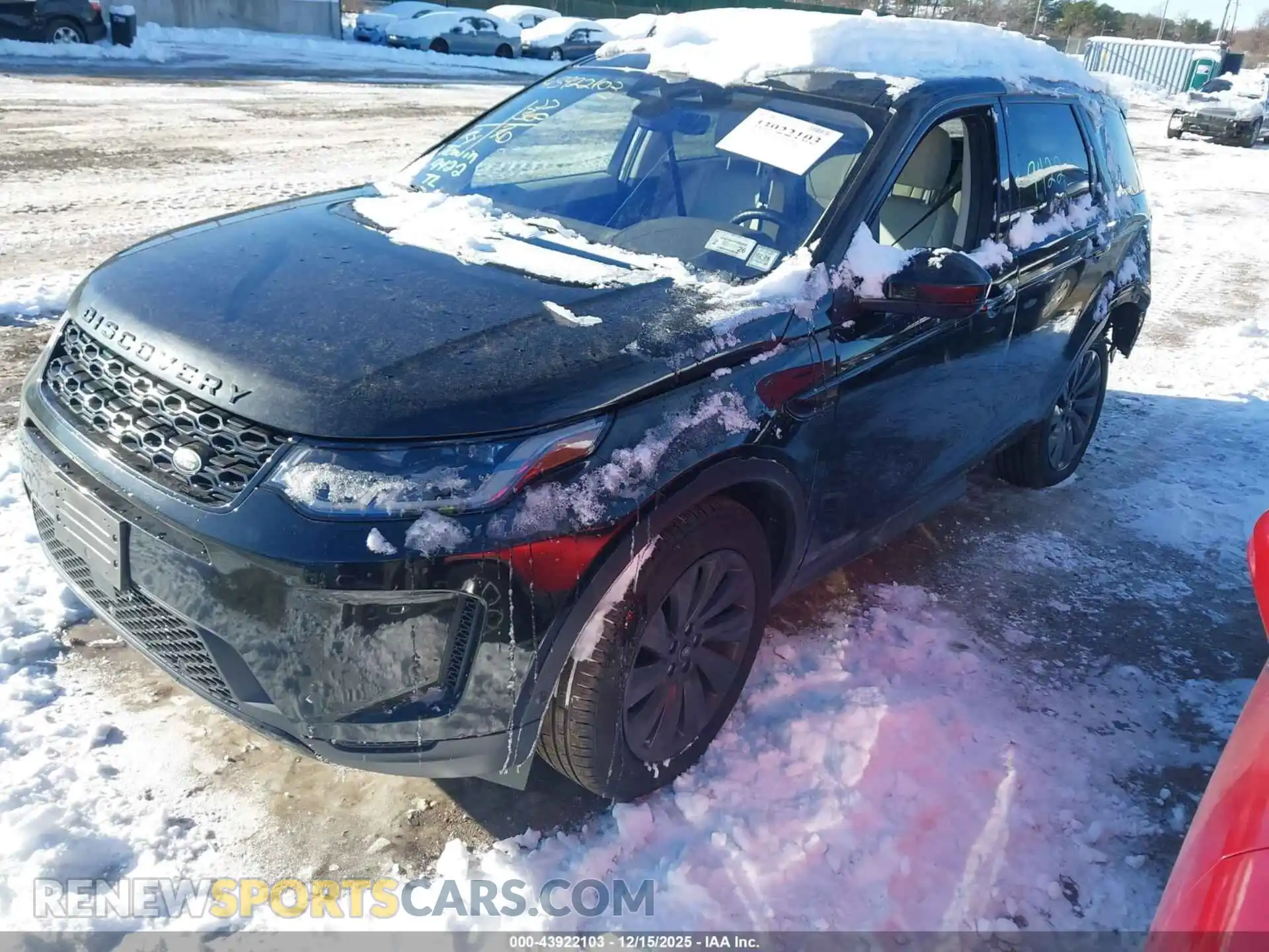 2 Photograph of a damaged car SALCP2FX5MH883604 LAND ROVER DISCOVERY SPORT 2021