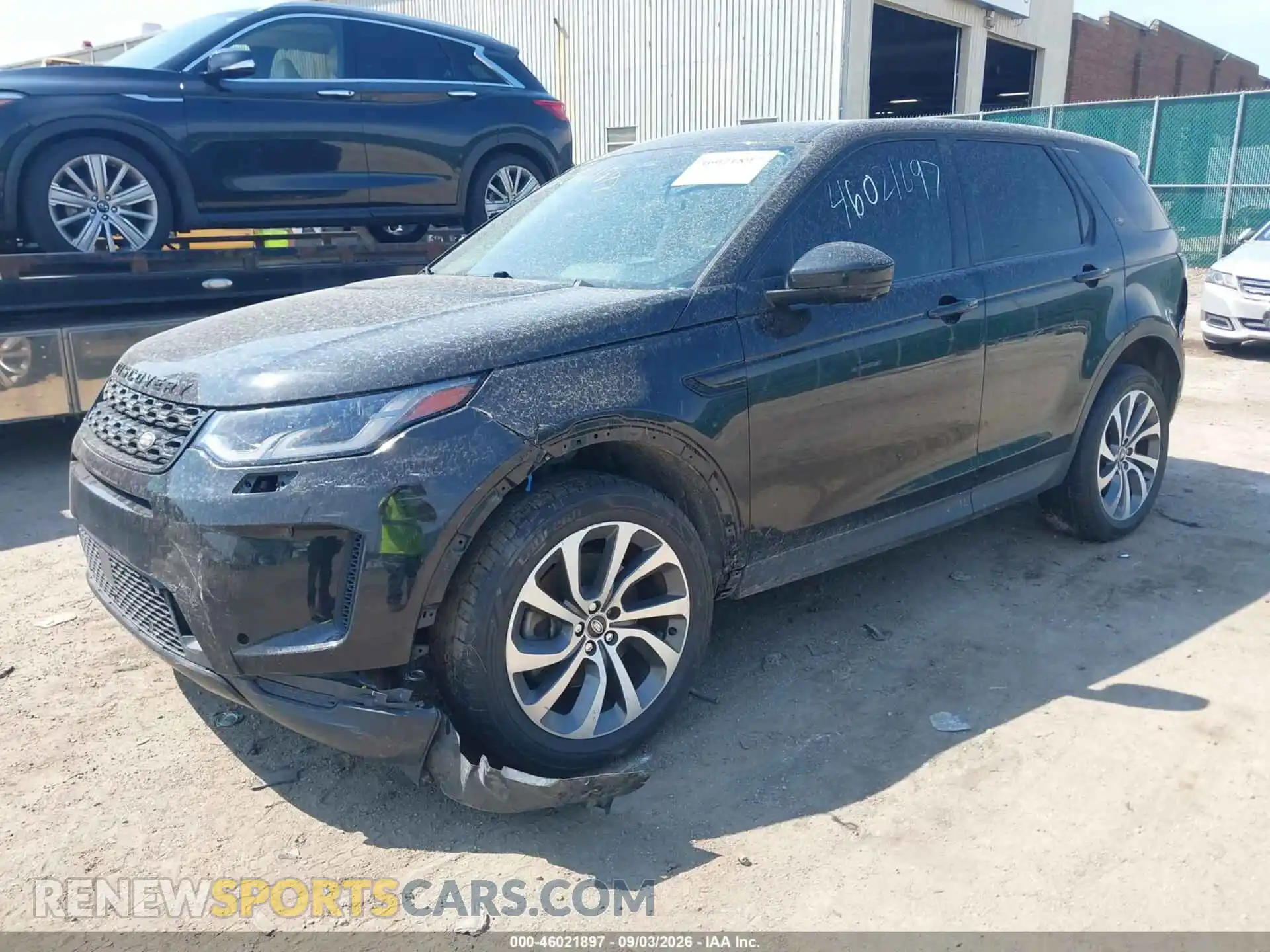 2 Фотография поврежденного автомобиля SALCP2FX5MH898412 LAND ROVER DISCOVERY SPORT 2021
