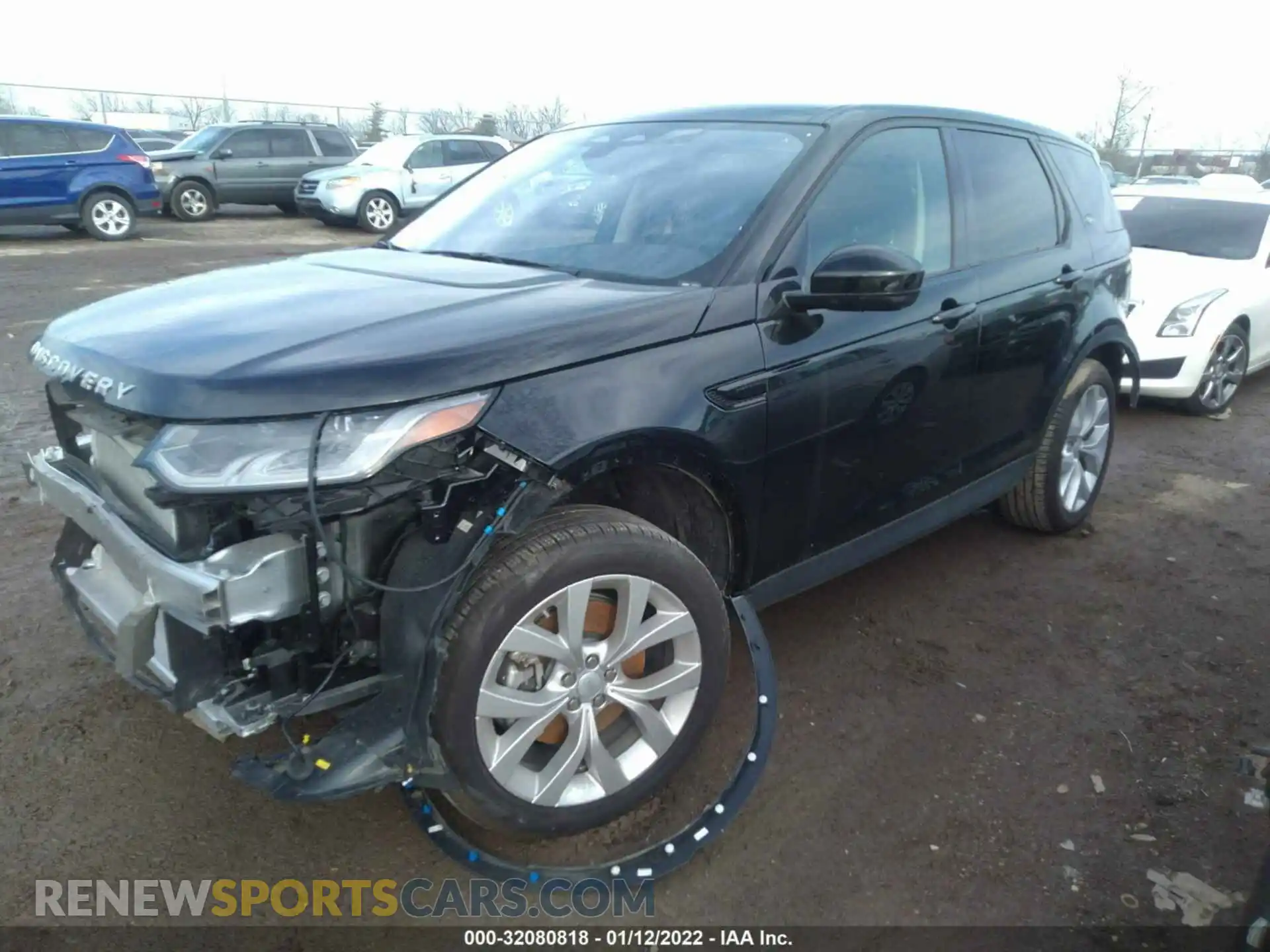 2 Photograph of a damaged car SALCP2FX9MH890510 LAND ROVER DISCOVERY SPORT 2021