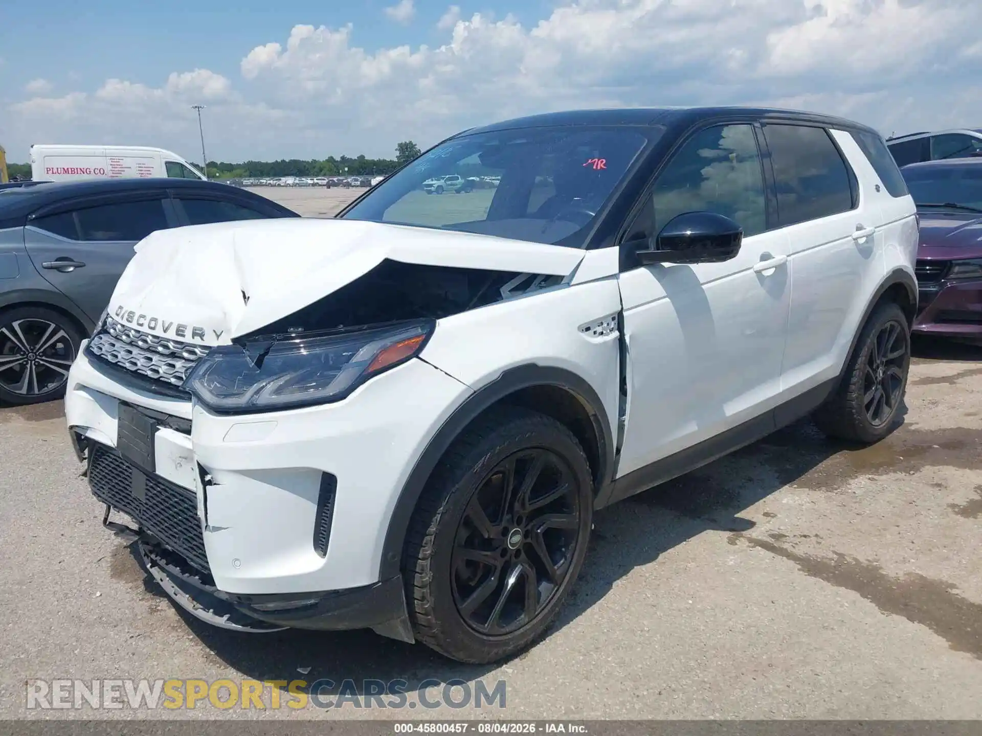 2 Фотография поврежденного автомобиля SALCP2FXXMH904334 LAND ROVER DISCOVERY SPORT 2021