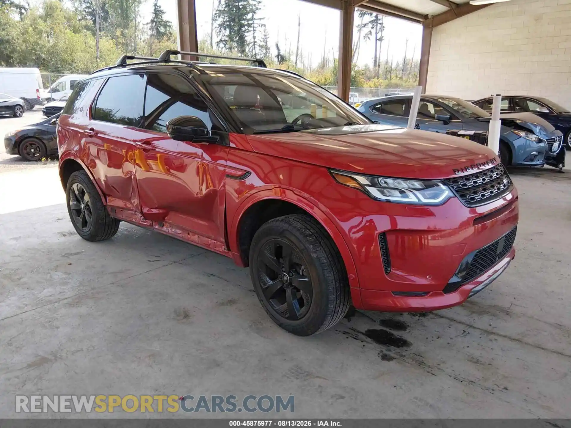 1 Фотография поврежденного автомобиля SALCT2FX8MH890106 LAND ROVER DISCOVERY SPORT 2021